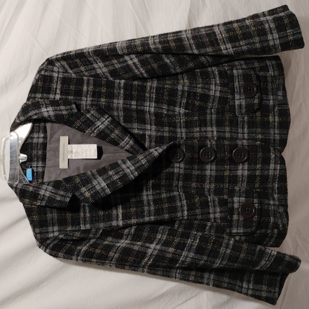 (D-5) SALE! Gerard Darel Wool Blend Women's Classy Blazer Jacket Sz.40